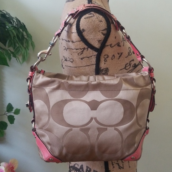 Coach Handbags - Coach Signature Bag